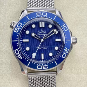 Omega Seamaster Diver 300M 210.30.42.20.03.002 VS Factory Silver Steel Strap Replica Watches - Luxury Replica