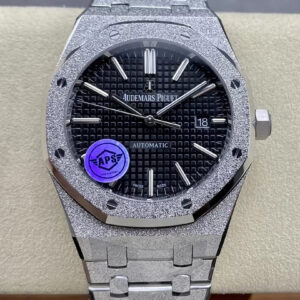 Audemars Piguet Royal Oak 15410 APS Factory Titanium Case Black Dial Replica Watches - Luxury Replica