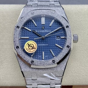 Audemars Piguet Royal Oak 15410BC.GG.1224BC.01 APS Factory Titanium Blue Dial Replica Watches - Luxury Replica