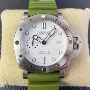 SBF Panerai Submersible PAM01226 VS Factory Green Strap Replica Watches - Luxury Replica