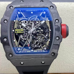 Richard Mille RM35-02 T+ Factory NTPT Black Strap Replica Watches - Luxury Replica
