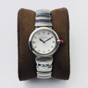 Bvlgari LVCEA 102196 BV Factory White Diamond Dial Replica Watches - Luxury Replica