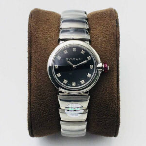 Bvlgari LVCEA BV Factory Black Dial Stainless Steel Replica Watches - Luxury Replica