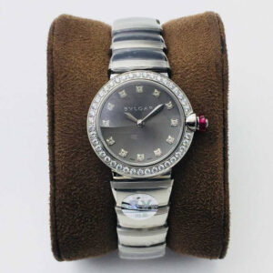 Bvlgari LVCEA BV Factory Gray Diamond Dial Replica Watches - Luxury Replica