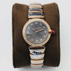 Bvlgari LVCEA BV Factory Rose Gold Diamond Replica Watches - Luxury Replica