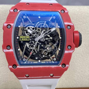 Richard Mille RM35-02 T+ Factory NTPT Carbon Fiber Skeleton Dial Replica Watches - Luxury Replica