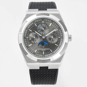 Vacheron Constantin Overseas 4300V/120G-B102 8F Factory V2 Gray Rubber Strap Replica Watches - Luxury Replica