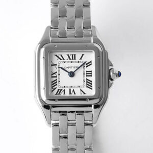 Panthere De Cartier WSPN0006 22MM BV Factory Silver Stainless Steel Strap Replica Watches - Luxury Replica