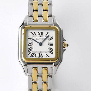 Panthere De Cartier W2PN0007 27MM BV Factory Silver Stainless Steel Strap Replica Watches - Luxury Replica