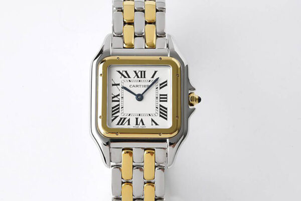 Panthere De Cartier W2PN0007 27MM BV Factory Silver Stainless Steel Strap Replica Watches - Luxury Replica