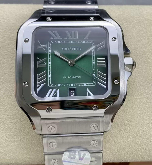 Cartier De Santos WSSA0062 BV Factory Stainless Steel Replica Watches - Luxury Replica