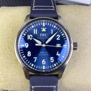 IWC Pilot IW328203 M+ Factory Blue Strap Replica Watches - Luxury Replica