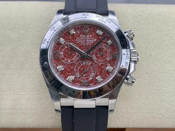 Rolex Cosmograph Daytona 116589 Clean Factory Rubber Strap Replica Watches - Luxury Replica
