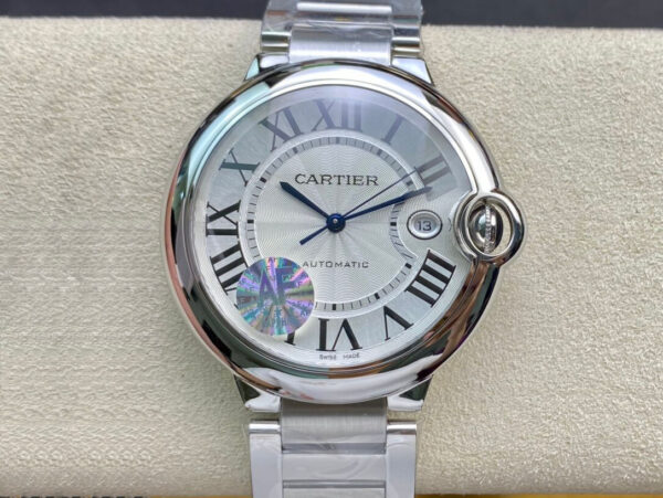 Ballon Bleu De Cartier W69012Z4 42MM AF Factory Silver Stainless Steel Bezel Replica Watches - Luxury Replica