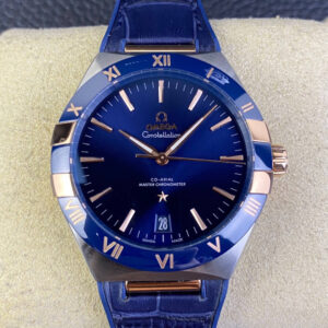 Omega 131.23.41.21.03.001 Blue Strap | US Replica - 1:1 Top quality replica watches factory, super clone Swiss watches.