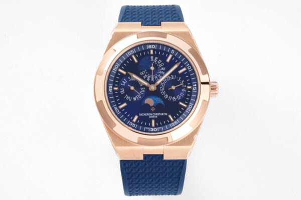 Vacheron Constantin Overseas 4300V/120R-B509 8F Factory V2 Blue Dial Replica Watches - Luxury Replica