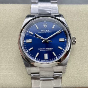 Rolex Oyster Perpetual M126000-0003 36MM VS Factory Blue Dial Replica Watches - Luxury Replica