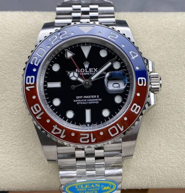 Rolex GMT Master II M126710BLRO-0001 Clean Factory V3 Black Dial Replica Watches - Luxury Replica