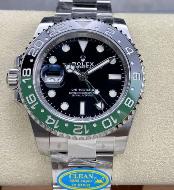 Rolex GMT Master II M126720VTNR-0001 Clean Factory V3 904L Stainless Steel Replica Watches - Luxury Replica